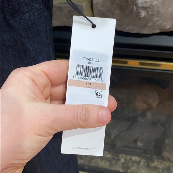 💕 Calvin Klein blue wrap dress nwt $175 💕 - Picture 6 of 12